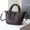 Saint Laurent Baby LE 5 A 7 Bea Tote In Grained Leather Coffee/Gold