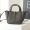 Saint Laurent Baby LE 5 A 7 Bea Tote In Grained Leather Olive/Gold