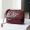 Saint Laurent Baby Niki Bag In Crinkled Vintage Leather Burgundy/Gold