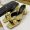 Saint Laurent Bianca Heeled Slides Women Smooth Leather Gold