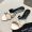 Saint Laurent Bianca Slides Women Smooth Leather White