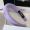 Saint Laurent Cassandre Headband In Cotton Cloth Purple
