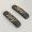 Saint Laurent Cassandre Snap Hair Clip In Metal with Crystals Black