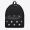 Saint Laurent City Backpack In Stars Embroidered Canvas Black/White