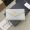 Saint Laurent Classic Cassandre Chain Wallet In Quilted Lambskin White/Gold