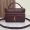 Saint Laurent Gaby Vanity Bag In Diamond-Quilted Lambskin Burgundy/Gold