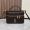 Saint Laurent Gaby Vanity Bag In Diamond-Quilted Lambskin Coffee/Gold