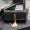 Saint Laurent Kate Tassel Clutch In Crocodile Embossed Leather Black/Gold