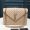 Saint Laurent Large Envelope Flap Bag In Matelasse Leather Apricot/Gold