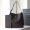Saint Laurent Large Le 5 A 7 Supple Bag In Leather Coffee/Gold