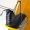 Saint Laurent Large Y Hobo Bag In Calfskin Black
