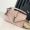 Saint Laurent Medium Classic College Chain Bag In Matelasse Leather Apricot/Silver