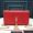 Saint Laurent Medium Kate Tassel Bag In Crocodile Embossed Shiny Leather Red/Gold