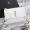 Saint Laurent Medium Sunset Flap Bag In Crocodile Embossed Leather White/Gold