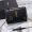 Saint Laurent Medium Sunset Flap Bag In Leather Black/Gold