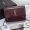 Saint Laurent Medium Sunset Flap Bag In Leather Burgundy/Silver