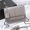 Saint Laurent Medium Sunset Flap Bag In Leather Grey/Silver
