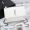 Saint Laurent Medium Sunset Flap Bag In Leather White/Silver
