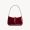 Saint Laurent Mini Le 5 A 7 Hobo Bag In Patent Leather Red/Gold
