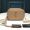 Saint Laurent Mini Lou Camera Bag In Quilted Grain De Poudre Leather Apricot/Gold