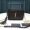 Saint Laurent Mini Lou Camera Bag In Quilted Grain De Poudre Leather Black/Gold