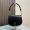 Saint Laurent Mini Voltaire Top Handle Bag In Box Leather Black/Gold