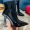 Saint Laurent Opyum Booties Women Patent Leather Black