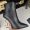 Saint Laurent Opyum Booties Women Smooth Leather With Snake Heel Black/Gold