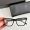 Saint Laurent SLM103F Rectangular Cat-Eye Sunglasses In Acetate with Signature