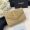 Saint Laurent Small Cassandre Envelope Wallet In Matelasse Grain De Poudre Leather Apricot/Gold