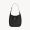 Saint Laurent Small Le 5 A 7 Supple Bag In Grained Leather Black/Silver