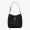 Saint Laurent Small Le 5 A 7 Supple Bag In Raffia and Leather Black/Gold