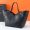 Saint Laurent Y Tote In Calfskin Black