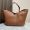 Saint Laurent Y Tote In Calfskin Brown
