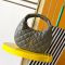 Saint Laurent Baby Icare Hobo Bag In Quilted Nappa Lambskin Olive/Gold