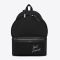 Saint Laurent City Backpack In Logo Signature Canvas Black/White
