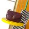 Saint Laurent Toy Loulou Crossbody Bag In Matelasse Lambskin Burgundy/Gold
