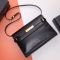 Saint Laurent Manhattan Shoulder Bag In Box Leather Black/Gold