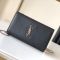 Saint Laurent Medium Kate Bag In Calfskin Black/Silver