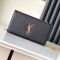 Saint Laurent Medium Kate Bag In Grain De Poudre Leather Black/Gold