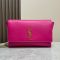 Saint Laurent Medium Kate Reversible Bag In Smooth Leather and Suede Rose/Gold