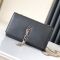 Saint Laurent Medium Kate Tassel Bag In Calfskin Black/Silver