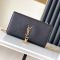 Saint Laurent Medium Kate Tassel Bag In Grain De Poudre Leather Black/Gold