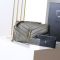 Saint Laurent Medium Loulou Chain Bag In Matelasse Lambskin Grey/Gold