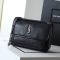 Saint Laurent Medium Niki Bag In Grained Lambskin Black/Silver
