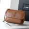Saint Laurent Medium Niki Bag In Grained Lambskin Brown/Gold