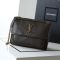 Saint Laurent Medium Niki Bag In Grained Lambskin Chocolate/Gold