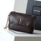 Saint Laurent Medium Niki Bag In Grained Lambskin Coffee/Gold