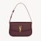 Saint Laurent Small Solferino Bag In Box Leather Burgundy/Gold