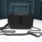 Saint Laurent Mini Lou Camera Bag In Quilted Grain De Poudre Leather Black